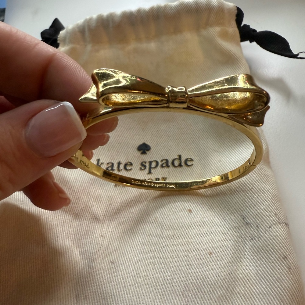 Kate Spade Gold Bow Bangle